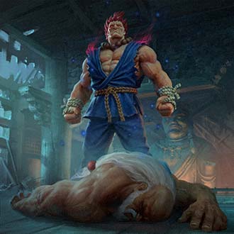 Teppen Reveals Akuma As Newest Playable Character